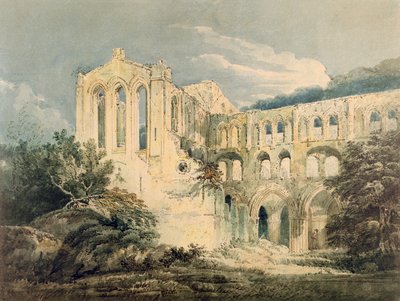 Rievaulx Abbey, Yorkshire door Thomas Girtin